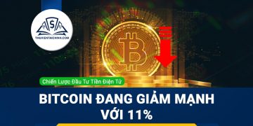Bitcoin lao dốc mạnh với 11% giá trị