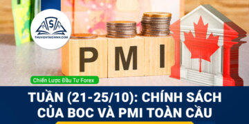 Forex tuần (21-25/10): Chính sách của BOC và PMI toàn cầu