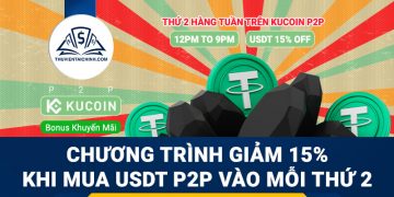 Chương trình giảm 15% khi mua USDT P2P vào mỗi thứ 2