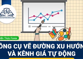 Công cụ vẽ đường xu hướng – trendline và kênh giá tự động