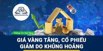 Cổ phiếu giảm, vàng tăng do áp lực từ khủng hoảng ở Châu Âu