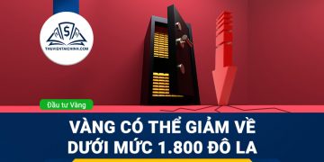 Giá vàng có thể giảm về dưới mức 1.800 đô la trước khi quay trở lại đà tăng