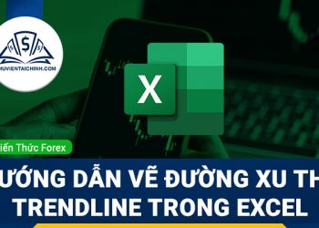 Hướng dẫn vẽ đường xu thế Trendline trong Excel chi tiết