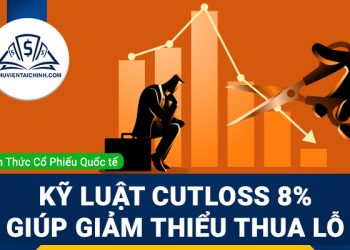 Kỷ luật cutloss 8% giúp bạn giảm thiểu thua lỗ khi thị trường sụt giảm