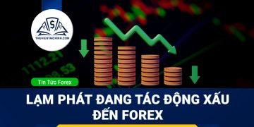 Lạm phát gia tăng đang tác động xấu đến thị trường Forex