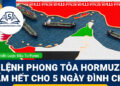 Forex 13-17/4: Lệnh phong tỏa Hormuz và Dấu chấm hết cho 5 ngày đình chiến mong manh