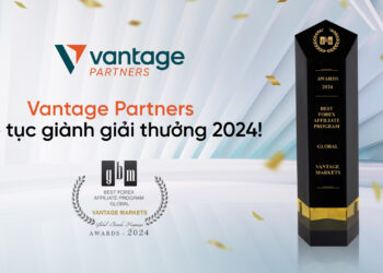Vantage Markets tiếp tục gặt hái thành công: Chiến thắng giải thưởng Chương trình Đối tác Forex Tốt nhất tại Global Brand Awards 2024