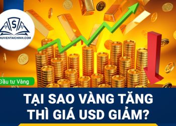 Tại sao giá Vàng tăng thì giá USD giảm?
