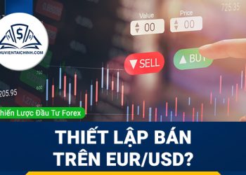 Thiết lập bán trên EUR/USD