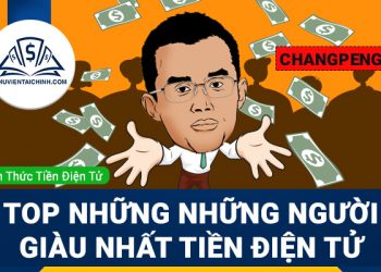Top những người giàu nhất tiền điện tử