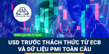 Forex 21–25/7: USD giữ vững đà tăng trước thách thức từ ECB và dữ liệu PMI toàn cầu