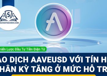 Giao dịch AAVEUSD với tín hiệu phân kỳ tăng ở mức hỗ trợ