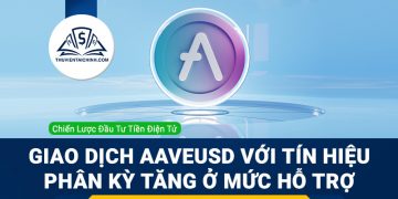 Giao dịch AAVEUSD với tín hiệu phân kỳ tăng ở mức hỗ trợ