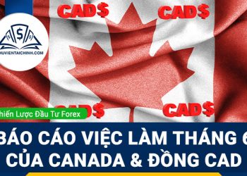 Báo cáo việc làm tháng 6 của Canada và đồng CAD