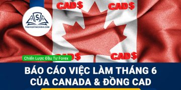 Báo cáo việc làm tháng 6 của Canada và đồng CAD