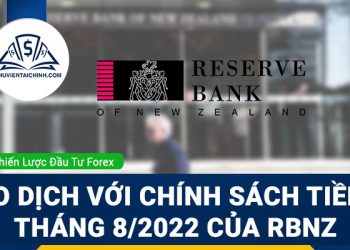 Giao dịch với chính sách tiền tệ tháng 8/2022 của RBNZ