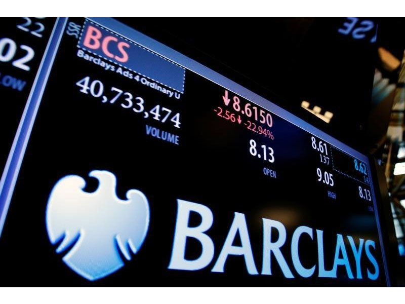 Giá cổ phiếu Barclays (BARC) phát triển 
