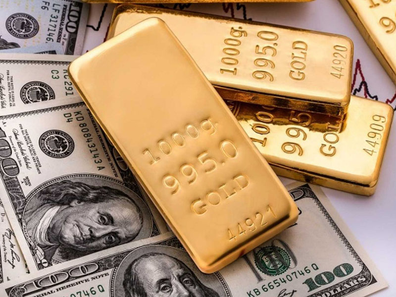 So sánh nên đầu tư tiền đô hay mua vàng