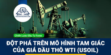 Đột phá trên mô hình tam giác của giá dầu thô WTI (USOIL)
