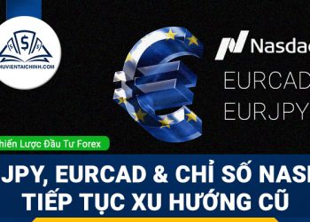 EURJPY, EURCAD và chỉ số Nasdaq tiếp tục xu hướng cũ