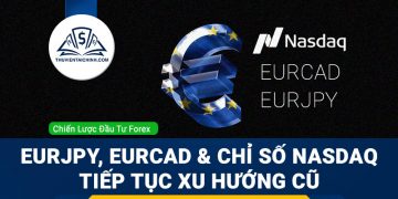 EURJPY, EURCAD và chỉ số Nasdaq tiếp tục xu hướng cũ