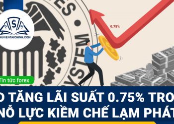 FED tăng lãi suất 0.75% trong nỗ lực kiềm chế lạm phát