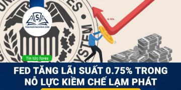 FED tăng lãi suất 0.75% trong nỗ lực kiềm chế lạm phát