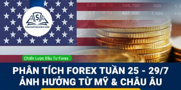 Phân tích Forex tuần 25 - 29/7: Sức ảnh hưởng mạnh từ Mỹ và châu Âu