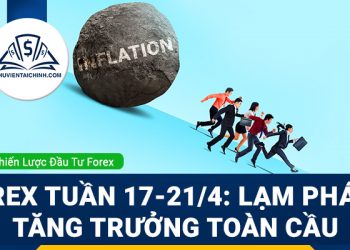 Forex tuần 17-21/4: Lạm phát và tăng trưởng toàn cầu