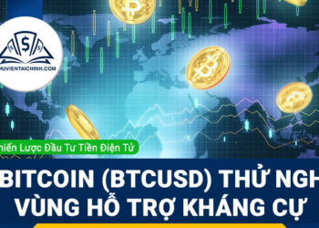 Giá Bitcoin (BTCUSD) chạm vùng hỗ trợ kháng cự
