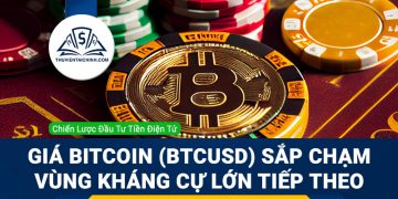 Giá Bitcoin (BTCUSD) sắp chạm vùng kháng cự lớn tiếp theo