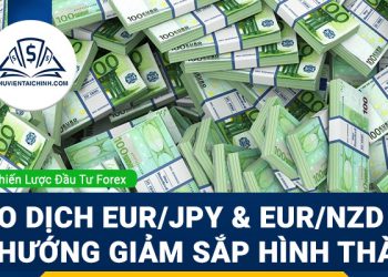 Giao dịch EUR/JPY và EUR/NZD với xu hướng giảm hình thành
