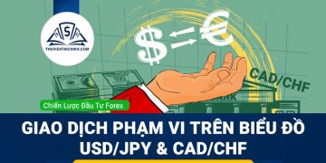 Giao dịch phạm vi trên biểu đồ USD/JPY và CAD/CHF