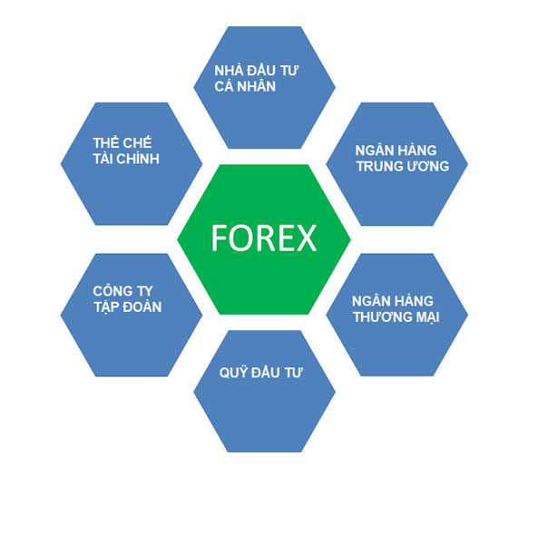 Các đối tượng tham gia của Forex