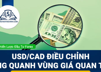 USDCAD điều chỉnh xung quanh vùng giá quan tâm
