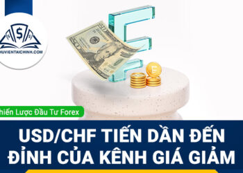 USDCHF tiến dần đến đỉnh của kênh giá giảm