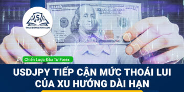 USDJPY tiếp cận mức thoái lui của xu hướng dài hạn