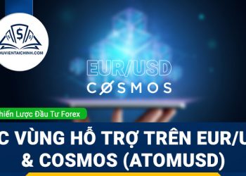 Các vùng hỗ trợ trên EURUSD và Cosmos (ATOMUSD)